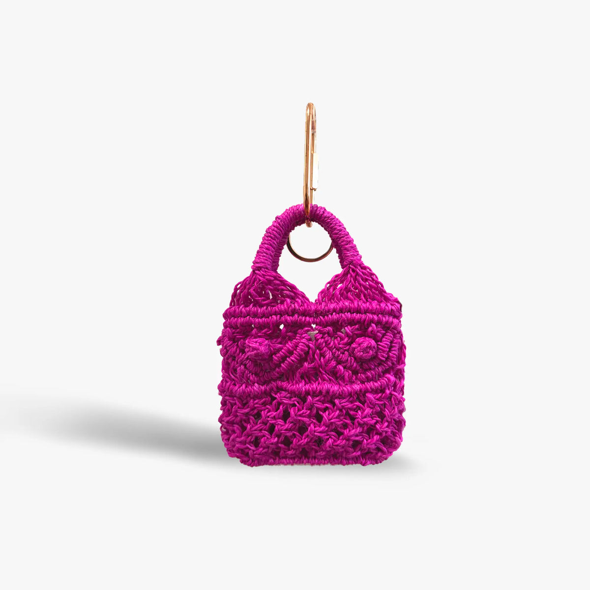 Dalia Bag Charm - Dark Pink
