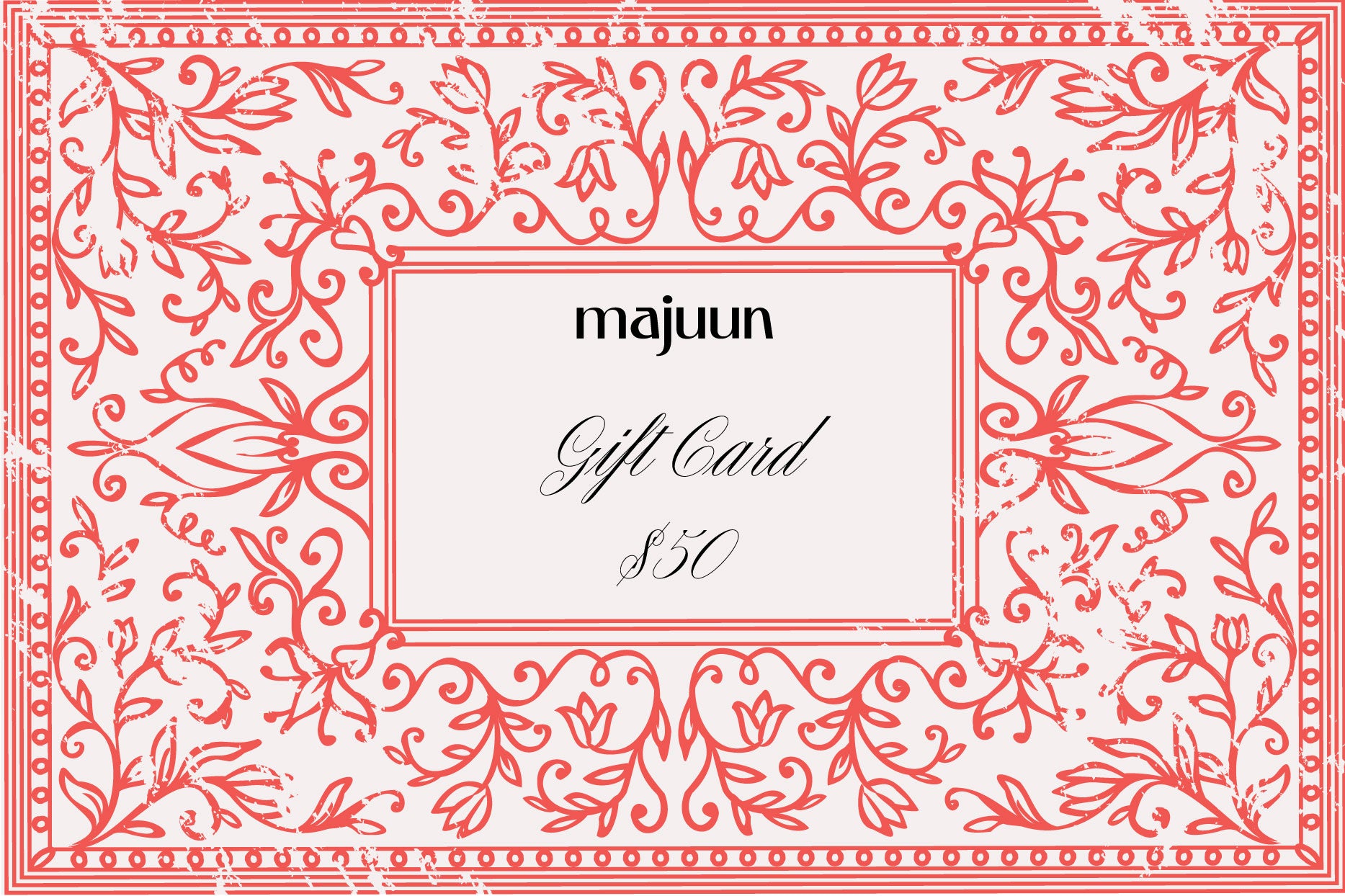 Majuun Gift Card